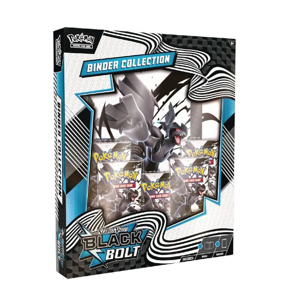 Pokemon TCG Black Bolt Binder Collection Ingles