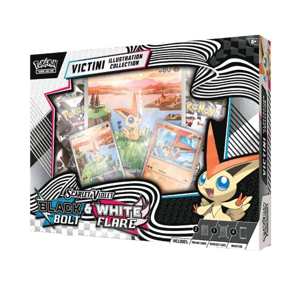 Pokemon TCG Black Bolt & White Flare Unova Illustration Collection Ingles
