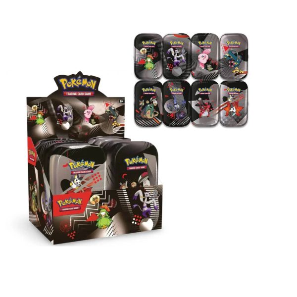 Pokemon TCG Black Bolt & White Flare Unova Mini Tin 8 Unidades Ingles