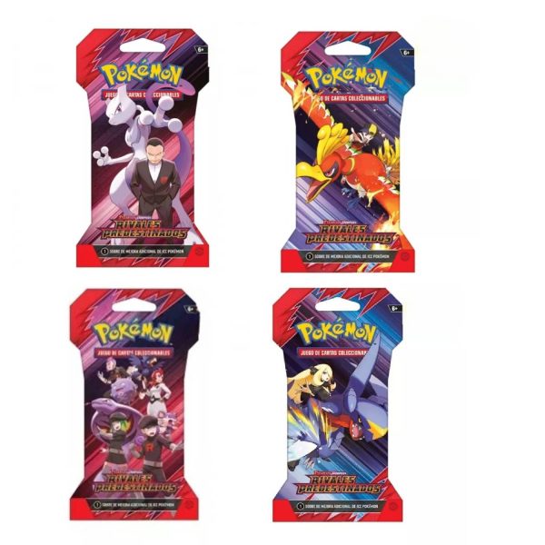 Pokemon TCG Destined Rival Sleep Booster Español C/u